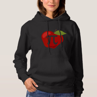 Apple Pi Funny Wiskunde Teacher Thanksgiving Pie D Hoodie