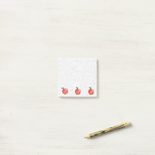 Apple pi numérote des notes de post-it (Sur un bureau)