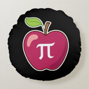 Apple Pi Rond Kussen