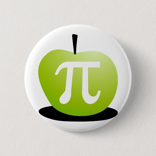 Apple Pi Ronde Button 5,7 Cm (Voorkant)