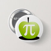 Apple Pi Ronde Button 5,7 Cm (Voorkant /achterkant)