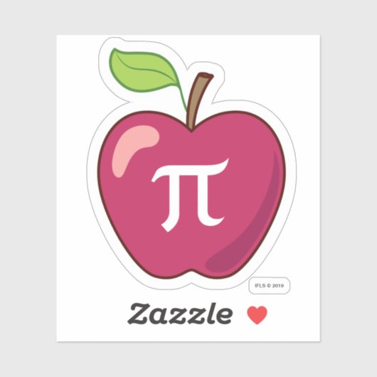 Apple Pi Sticker (Vel)