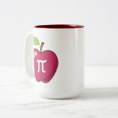 Apple Pi Tweekleurige Koffiemok (Voorkant links)