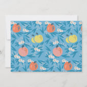 Apple Picking Blue Boy Foto Verjaardag Kaart (Achterkant)