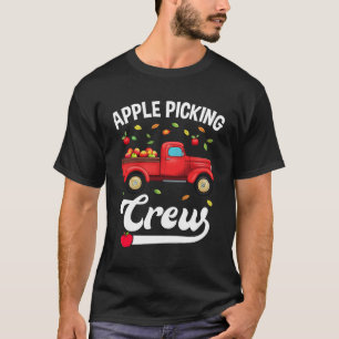 Apple Picking Crew Apple Picking Squad Schattige H T-shirt