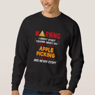 Apple Picking Picker Joke Graphic Trui