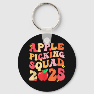 Apple Picking Squad 2025 Herfst Boer Apple Orchard Sleutelhanger