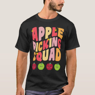 Apple Picking Squad Herfst Herfst Orchard Matching T-shirt