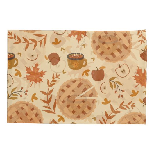 Apple Pie Autumn:  graphics Kussensloop (Achterkant)