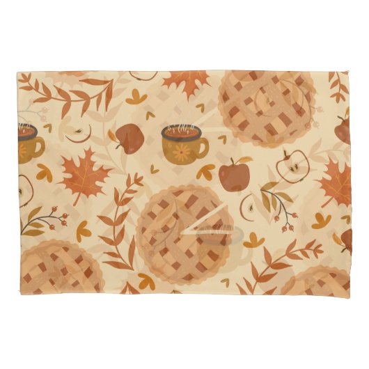 Apple Pie Autumn:  graphics Kussensloop (Voorkant)