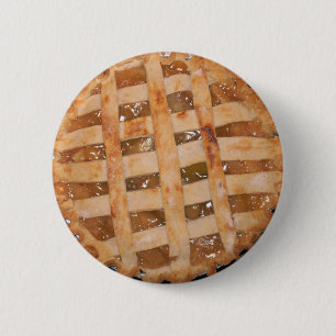 Apple Pie Baking Ronde Button 5,7 Cm