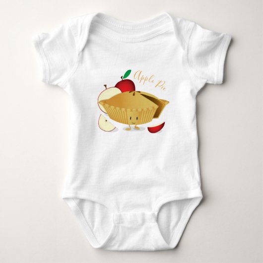 Apple Pie Character | Baby Bodysuit (Voorkant)