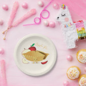 Apple Pie Character | Bord papier (Feest)