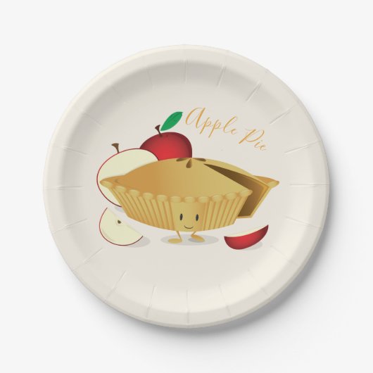 Apple Pie Character | Bord papier (Voorkant)