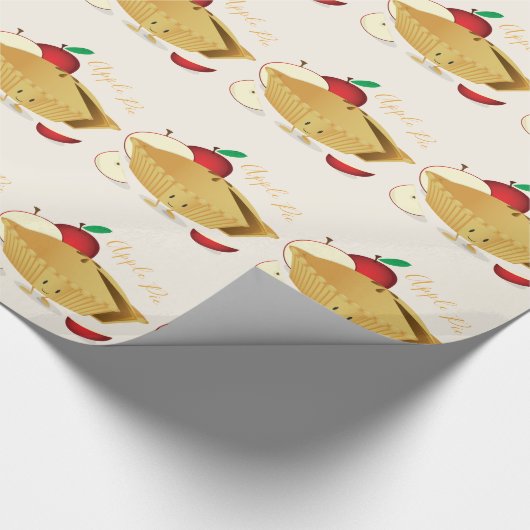 Apple Pie Character | Papier voor onmiddellijke ve (Hoek)