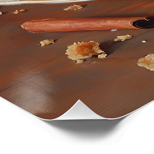 Apple Pie geïnspireerd schilderij Perfect Poster (Hoek)