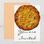 Apple Pie_Invitation Kaart (Voorkant / Achterkant)