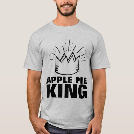 APPLE PIE KING T-SHIRTS (Voorkant)