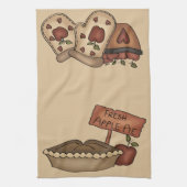 Apple Pie Kitchen Towel, vers Theedoek (Verticaal)