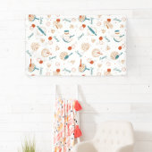 Apple Pie Lover Pattern Spandoek (Insitu)