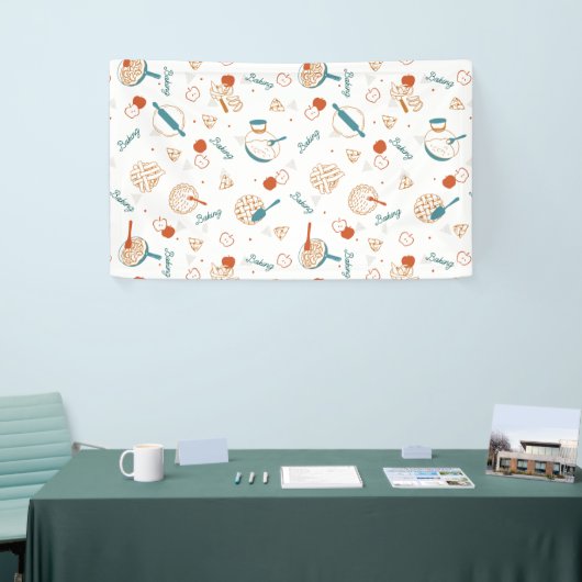 Apple Pie Lover Pattern Spandoek (Beurs)