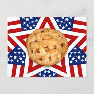 Apple Pie op sterren & Stripes Briefkaart