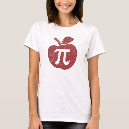 Apple Pie Pi Day T-shirt (Voorkant)