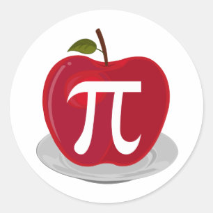 Apple Pie Ronde Sticker