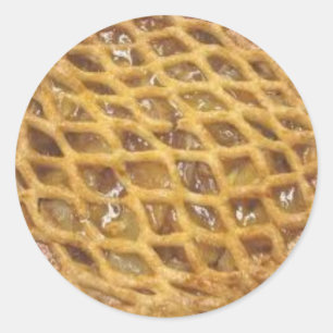Apple Pie Ronde Sticker