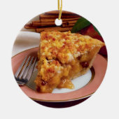 APPLE PIE ROUND ORNAMENT (Voorkant)
