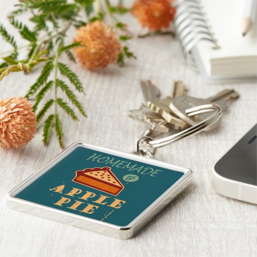 Apple Pie Sleutelhanger (Zijkant)