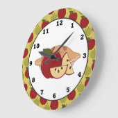 Apple Pie Sweet Treat Wall klok (Hoek)