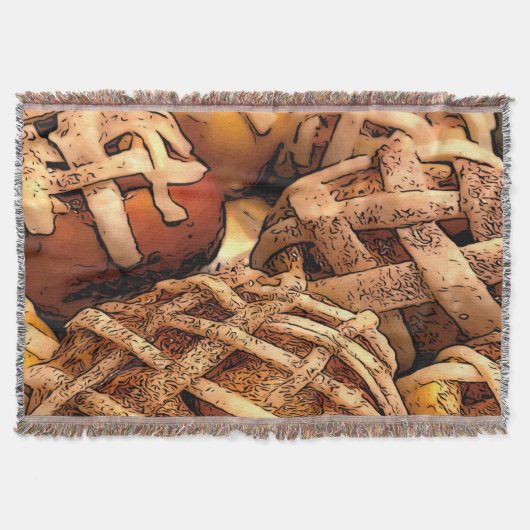 Apple Pie Tarts Deken (Voorkant)