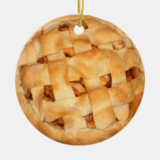 Apple Pie, vers Keramisch Ornament (Voorkant)