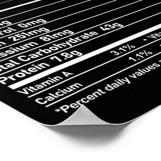 Apple Pie Voeding Feiten Leuke Thanksgiving Kerstm Poster (Hoek)