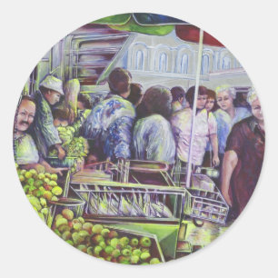 Apple Pies heeft appels nodig, Misloc Ronde Sticker