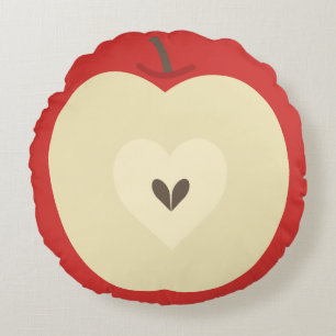 Apple Pillow Rond Kussen
