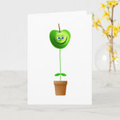 Apple Plant Kaart (Gele Bloem)