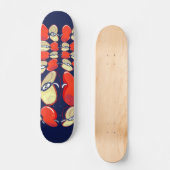 Apple Pop Skateboard Deck (Voorkant)