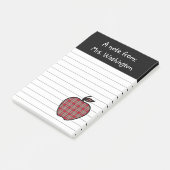 Apple Post van de docent Pset Post-it® Notes (Schuin)