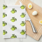 Apple Print Theedoek (Quarter Fold)