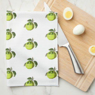 Apple Print Theedoek