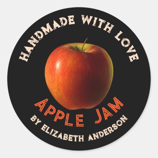 Apple Product Classic Round Sticker (Voorkant)