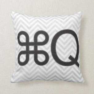 Apple Q Mac Pillow stoppen Kussen
