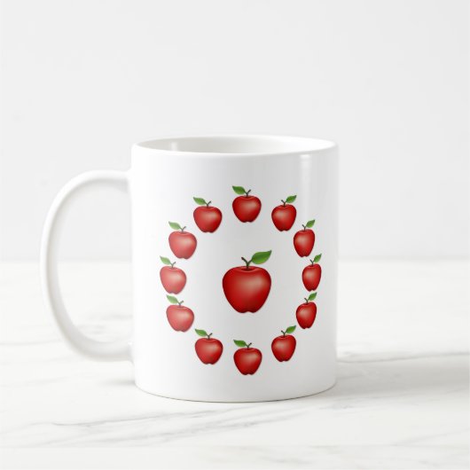 Apple, Red Delicious Koffiemok (Links)