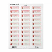 Apple Retouradres Etiket (Full Sheet)