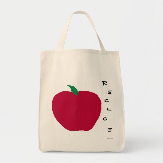 Apple réutilisent le sac d'épicerie (Devant)