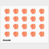 Apple Ronde Sticker (Vel)