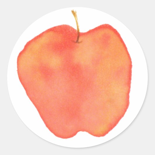 Apple Ronde Sticker (Voorkant)