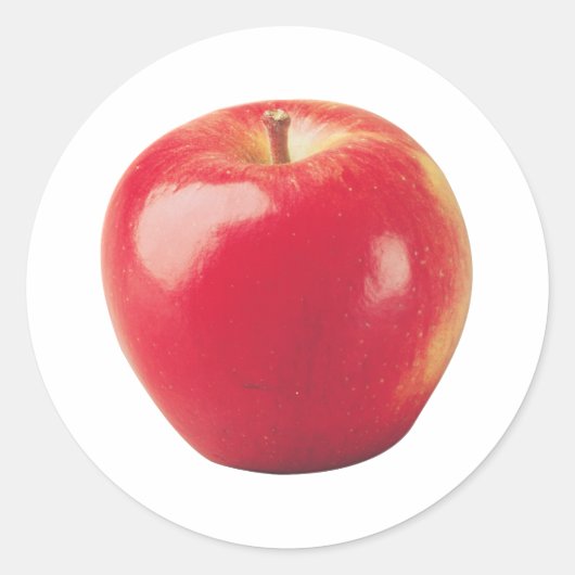 Apple Ronde Sticker (Voorkant)